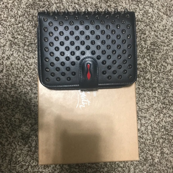Christian Louboutin Handbags - Christian Louboutin Panettone Spikes Wallet RARE